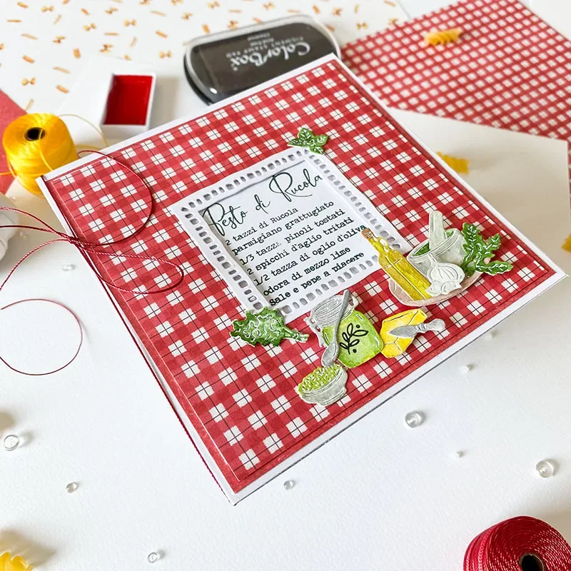 Mmao Craft Metall-Stanzformen, geschnittene Matrizenform, Geschirr, Ölflasche, Scrapbook-Papier, Basteln, Messerform, Klingenstanzer, Schablonen