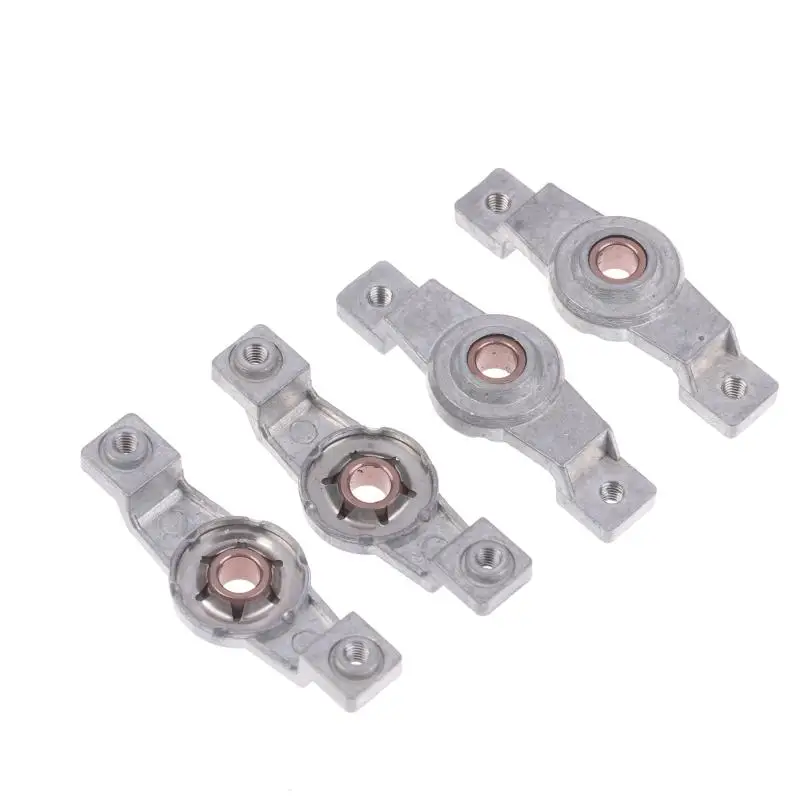 덮힌 극 YJ61 모터 베어링 샤프트 블록 홀더 지원 고정용 2/4Pcs 음영 극 모터 브래킷