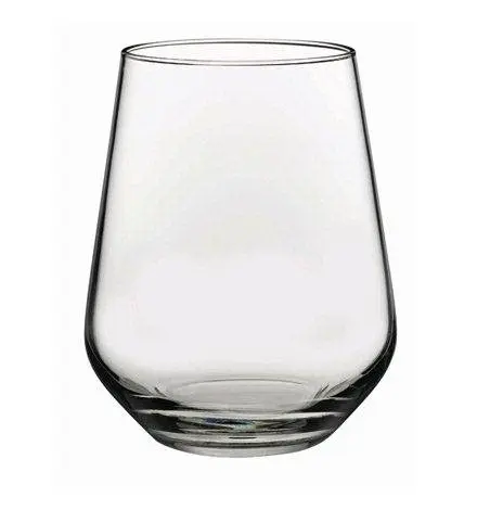 LaModaHome Pasabahce "Allegra" Water Glass and Long Drink Cups Unique High Quality Drinking for Tumbler Kitchen