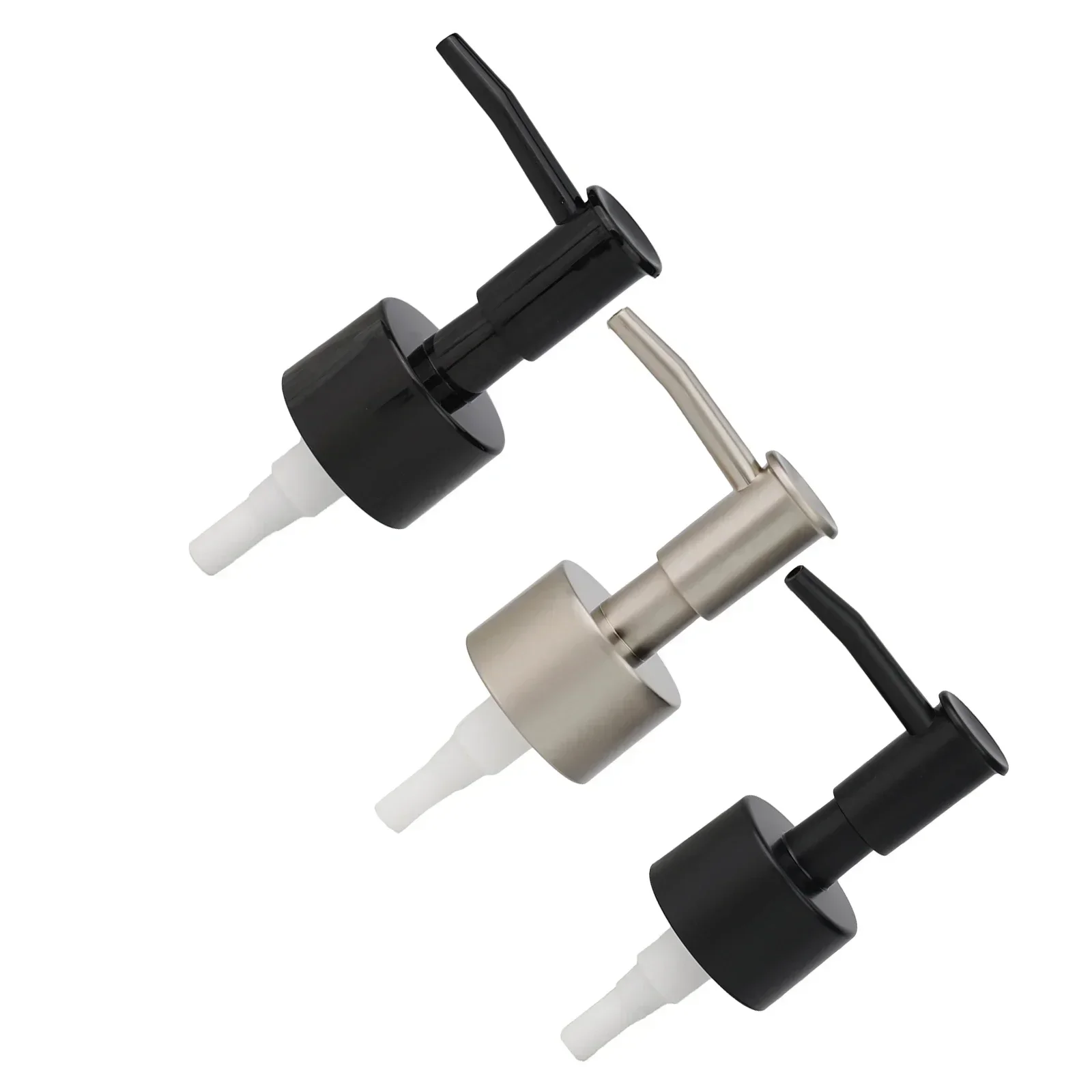 1set Soap Pump Liquid Pump Head Lotion Dispenser Head 28 Thread Bathroom Spray Head Shower Gel Press Head 2