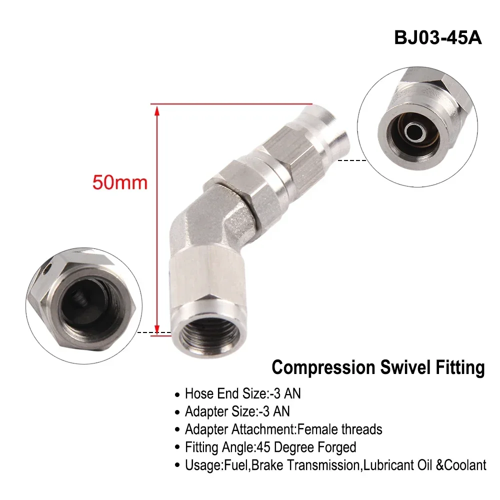Motorcycle Motor Bike Hydraulic Brake Oil Hose Line Banjo Fitting m10x1 stainless Steel 10mm brake oil connector air compressor hose connector