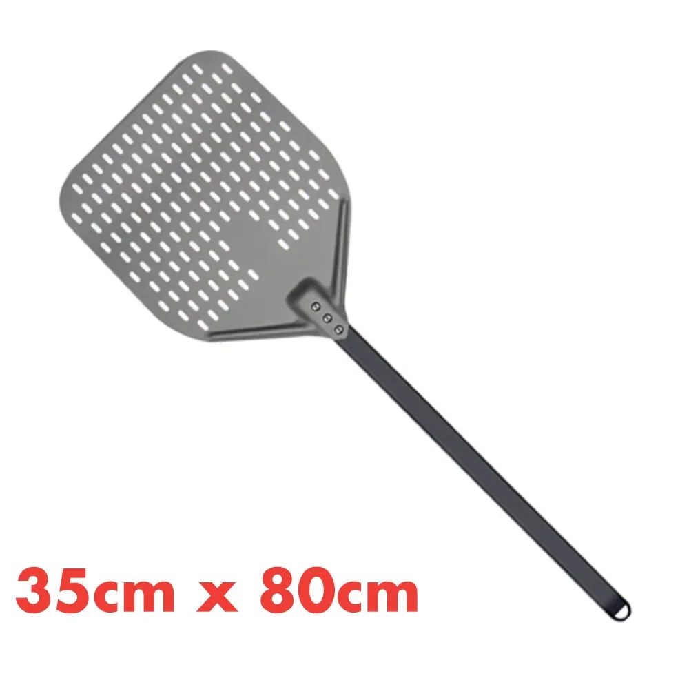 KegLand 8/12/14 Zoll perforierte Pizzaschale – 35 cm x 80 cm Bier, Heimbrauen, Küchenschaufel – Detail 3