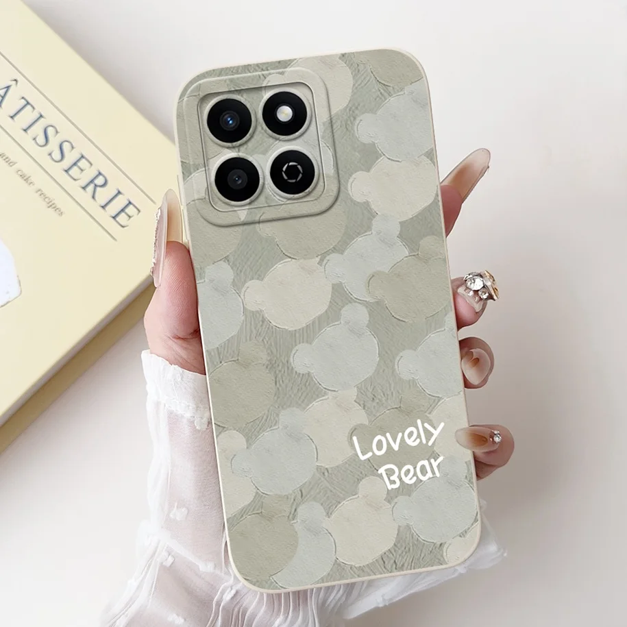 Cute Panda Cartoon Soft Silicone Matte Phone Case - Durable Protective Cover