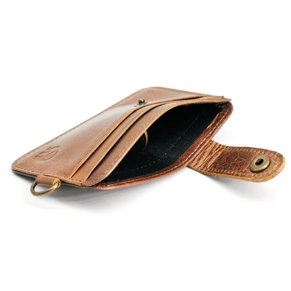 Genuine Leather Card Holder Credit Card Wallet Mini Slim Wallet & Id Holders Man Vintage Cardholder leather wallet,wallet card holder,card holder,credit card holder,credit card wallet,id card holder
