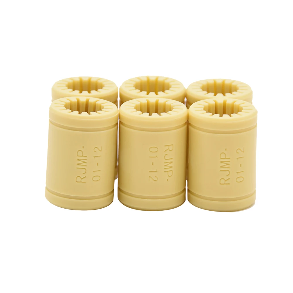 Enhanced Plastic Linear Bearings Bushing for 3D Printing and DIY Projects
