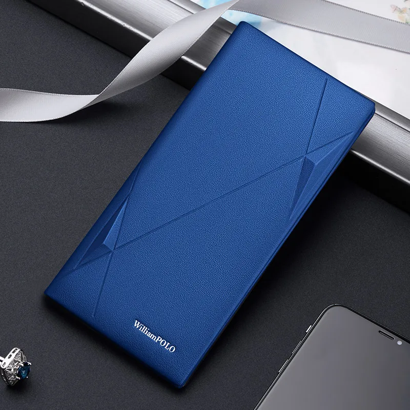 Fashionable men's card holder, genuine leather ultra-thin card bag, personalized trend wallet