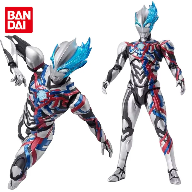 

Bandai Original SHF Ultraman Blazar Joints Movable Nime Action Figures Toys for Boys Girls Kids Gift