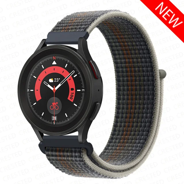 Versatile Nylon Loop Sport Strap - Adjustable Watch Band (20mm/22mm)
