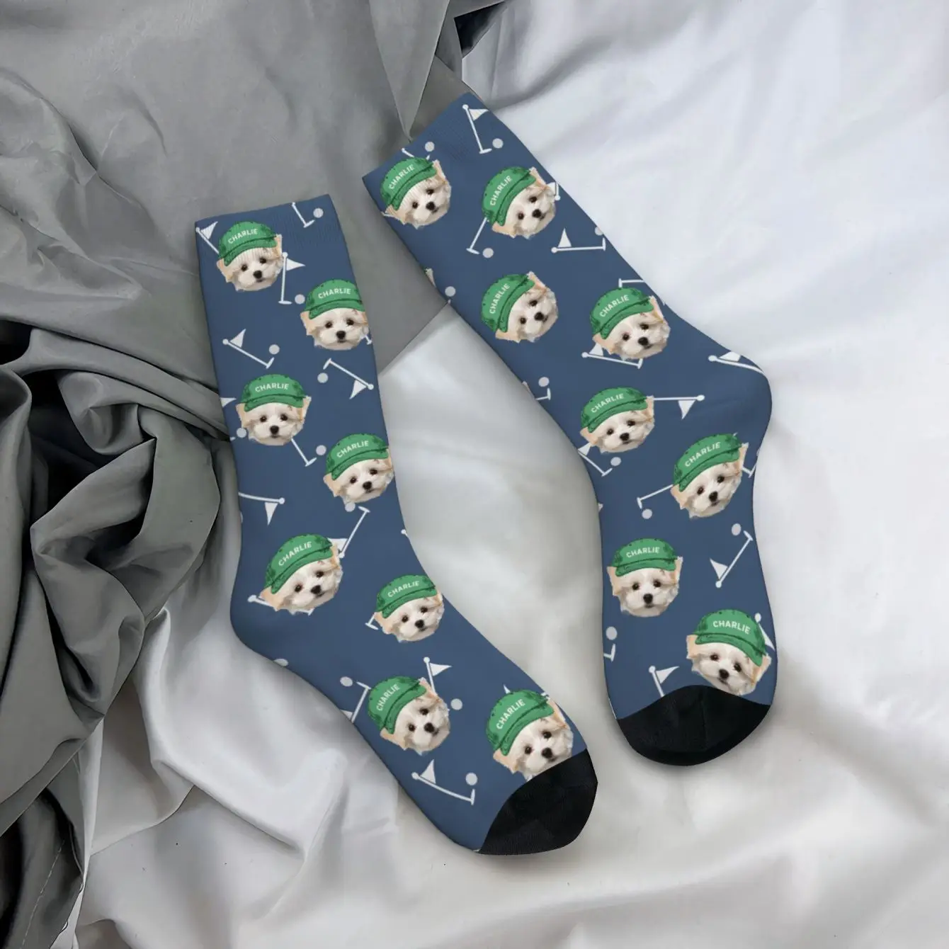 Personalized Pet Photo Socks - Custom Gift for Pet Lovers, Cat & Dog Dads