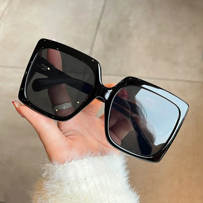 Fashion Lady Oversized Square Sunglasses For Women Men Luxury - Main Image