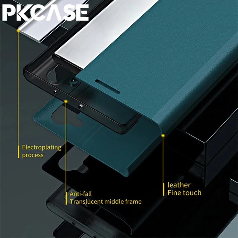 Magnetic Flip Leather Phone Case - Premium Quality Cover