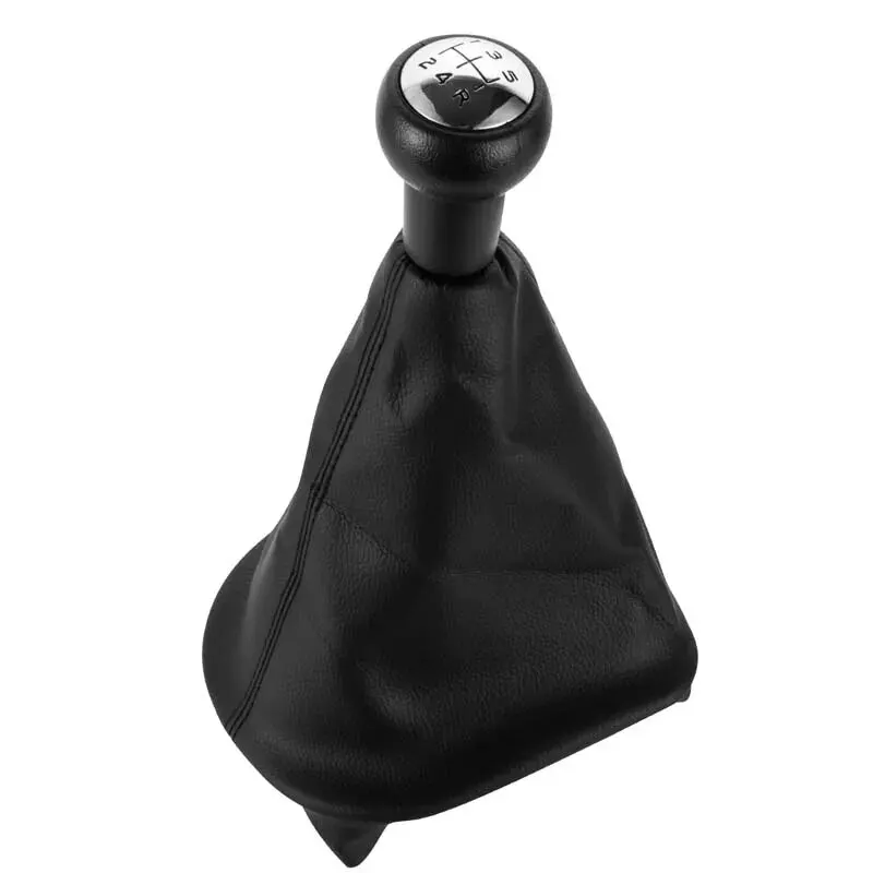Gear Shift Knob 5 Speed For Peugeot 207 307 406 Citroen C3 C4 C5 XSARA Shifter Lever Stick Gaiter Boot Cover Car Accessories