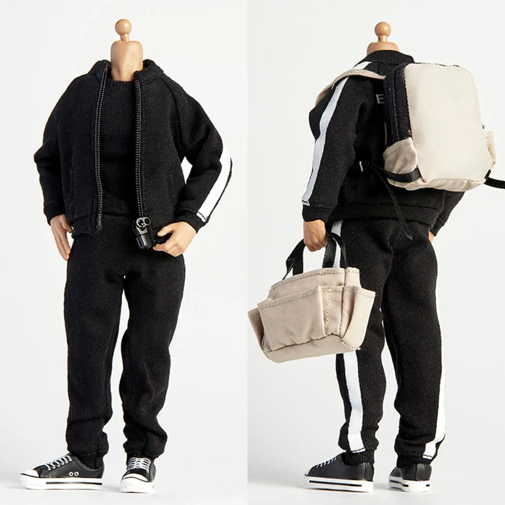 1/12 Scale Männer Bodysuit Für Actionfiguren - Elastischer Jumpsuit Für 6 Zoll Figuren