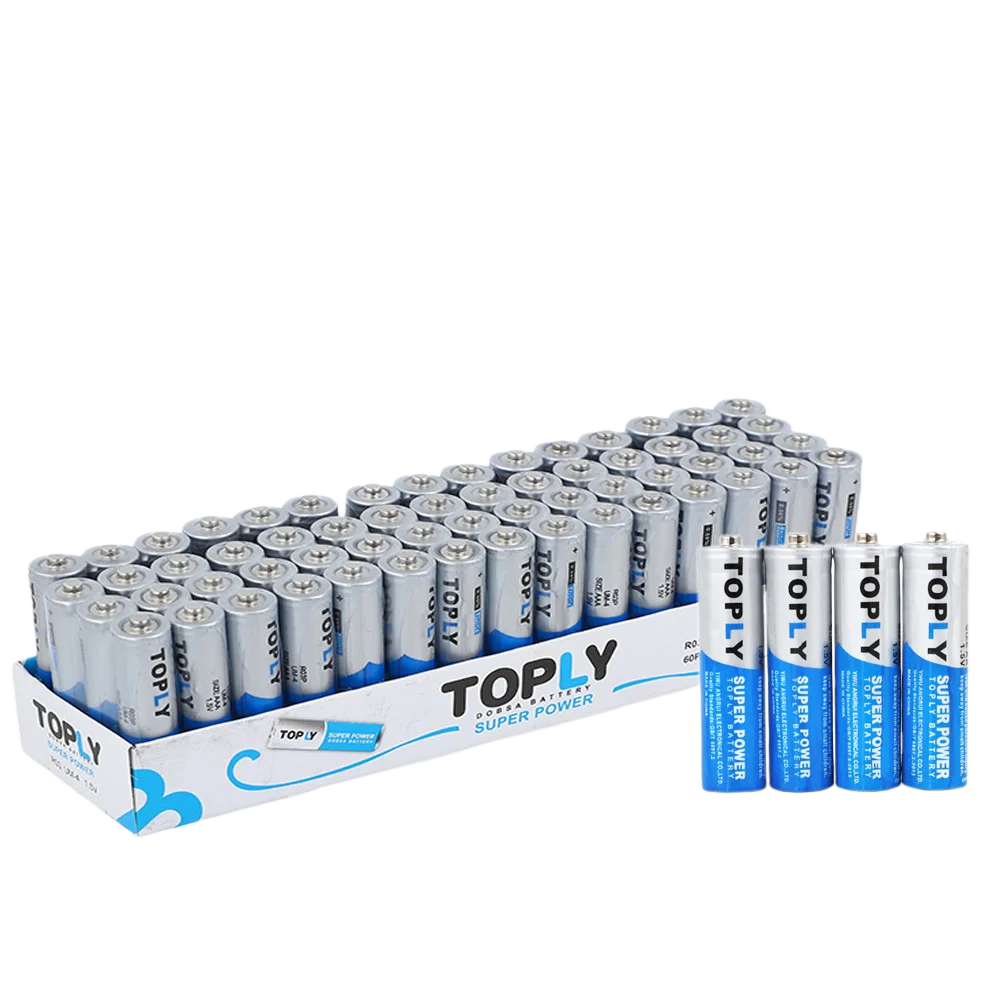 1.5V AAA Carbon Zinc Batteries Heavy Duty Economical Battery Pack 4-32 Pcs for Household Electronic Devices - 2