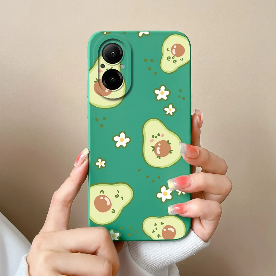 Soft Liquid Silicone Full Protection Phone Case with Multiple Patterns - Anti-Shock Cover