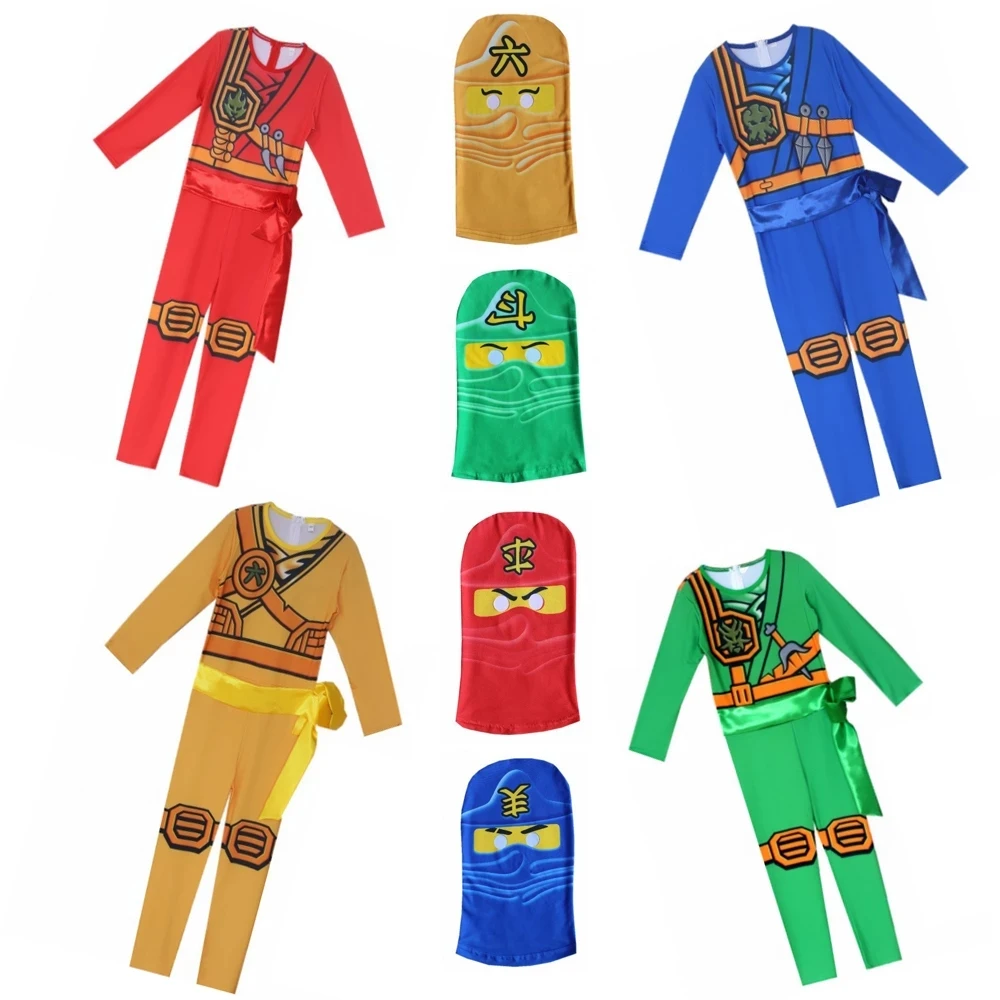 New Ninja Cosplay Costume Milk Silk Elastic Tight Clothes Event Party Halloween Party Gifts Stage Perform Costumes