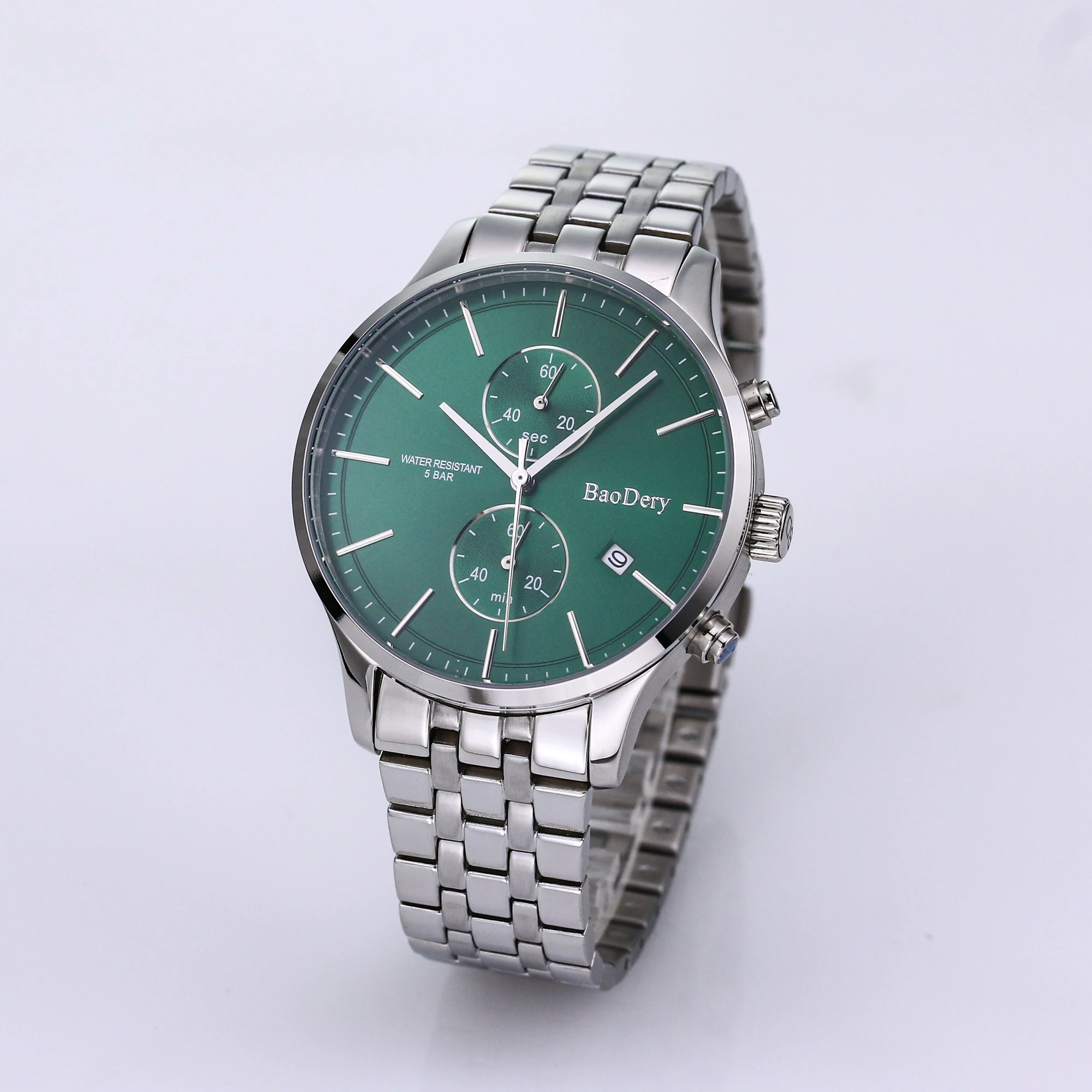 2024 BAODERY QUARTZ  Watches Sports Top Brand  Luxury Men's Watch Male Wristwatch New 42mm