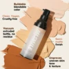 Face Foundation Cream Oil-Control Matte BBCream Waterproof Lasting Concealer Liquid Full Coverage Matte Base Professional Makeup 5