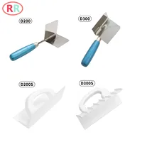 Outside Corner Knife And Inside Corner Knife Drywall Corner Tool Stainless Steel Plastic Sheetrock External Corner Trowel 1