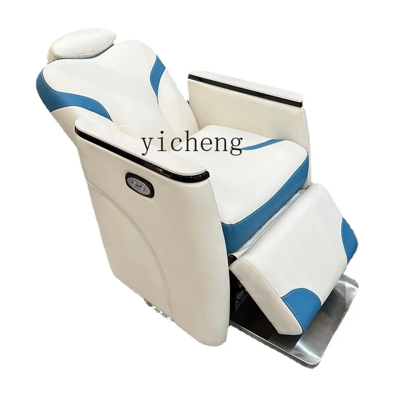 

XL Barber Shop Oil Head Large Chair Hair Cutting Chair Retro Reclining Scraping Therapy Chair