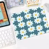 New design floral daisy Rubber Small Desktop Desk Mat Kawaii Gaming Accessories Students Writing Pad Padmouse Desk Play Mats 6