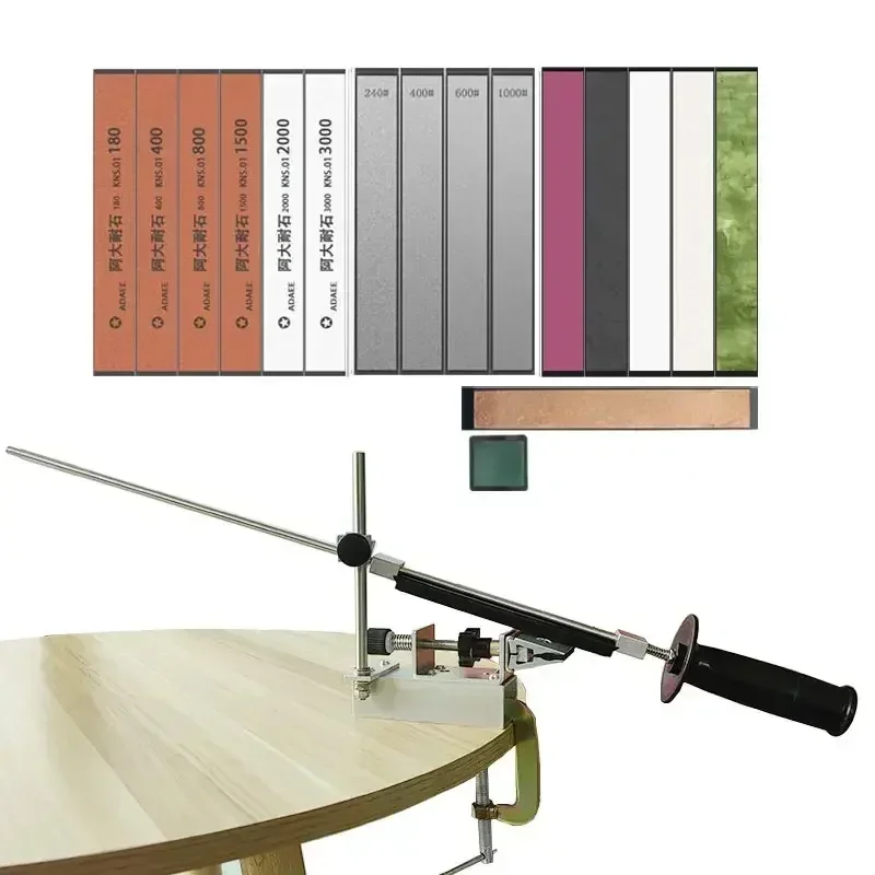 Knife Sharpener Fixed Angle Sharpener Sharpeing Stone Whetstone Diamond Grind