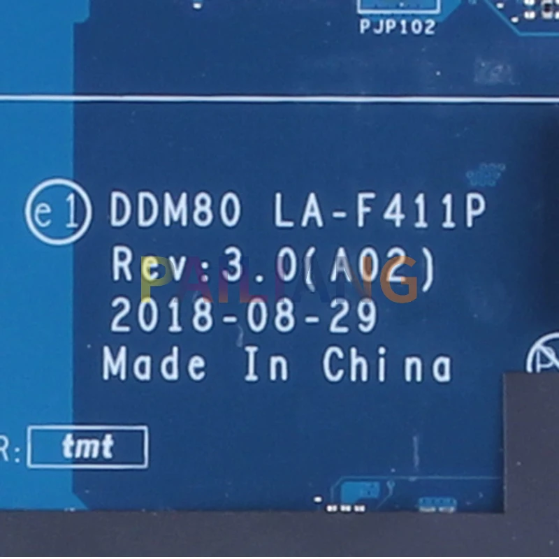 Description Picture 5 of itemFor Iconic Brand Latitude 5590 Notebook Mainboard LA-F411P i3 i5 i7 7/8th Gen 01RFXJ 0FJGHG 0T30H8 Laptop Motherboard Full Tested