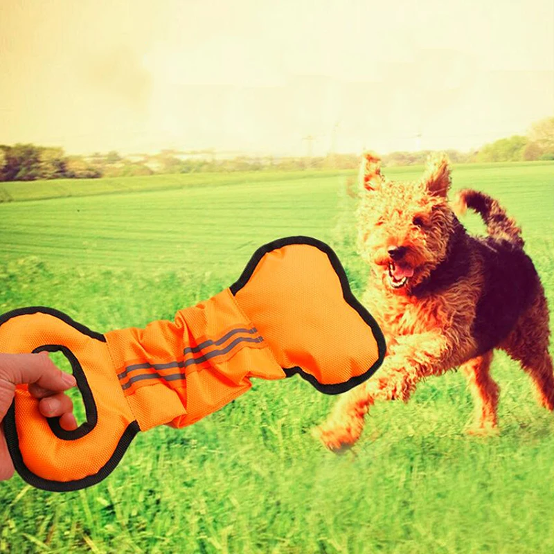 

2023 New High Quality Teeth Grinding Toy Pets Dog Chew Toy Dog Tug Toy Bone Shape Dogs Interactive Training Pets Interactive Toy