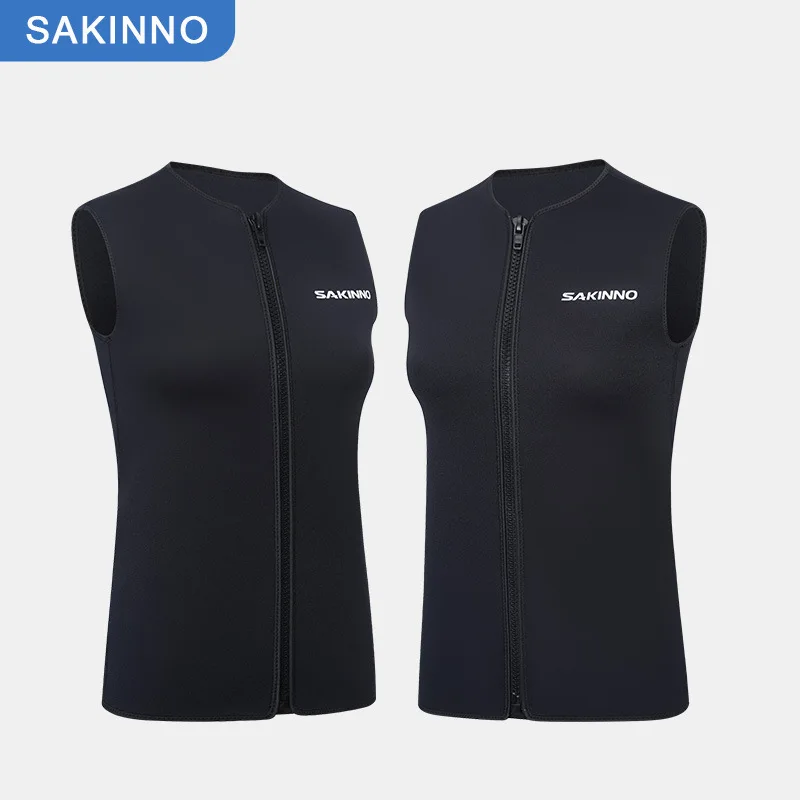 Diving Suits Men's and Women's Sleeveless Split Sun Protection Keeping Warm For Swimming Surfing Snorkeling