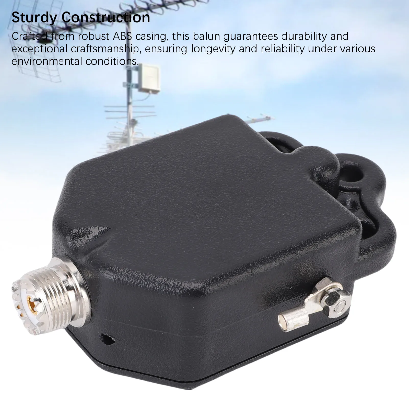 1:64 Mini Balun 4 Band 8 Band 1 to 30Mhz 100W Consumer Electronics Balun Support for FT8 FM AM FSK 4 Band Mini Balun