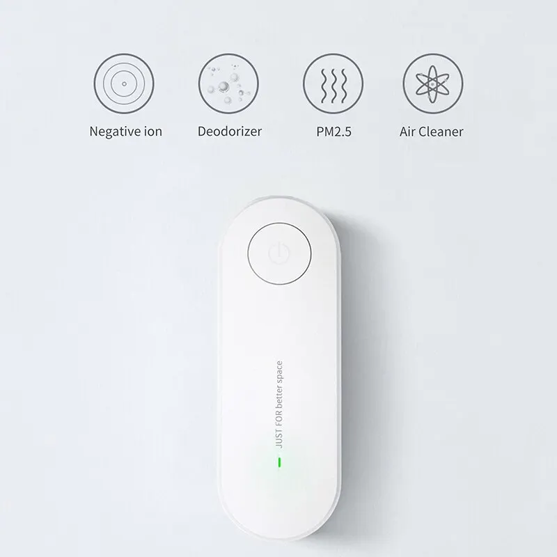 Negative Ion Mini Air Purifier Pet Deodorizer Formaldehyde Removal Oil Smoke Toilet Deodorizer Secondhand Smoke Removal air purifier