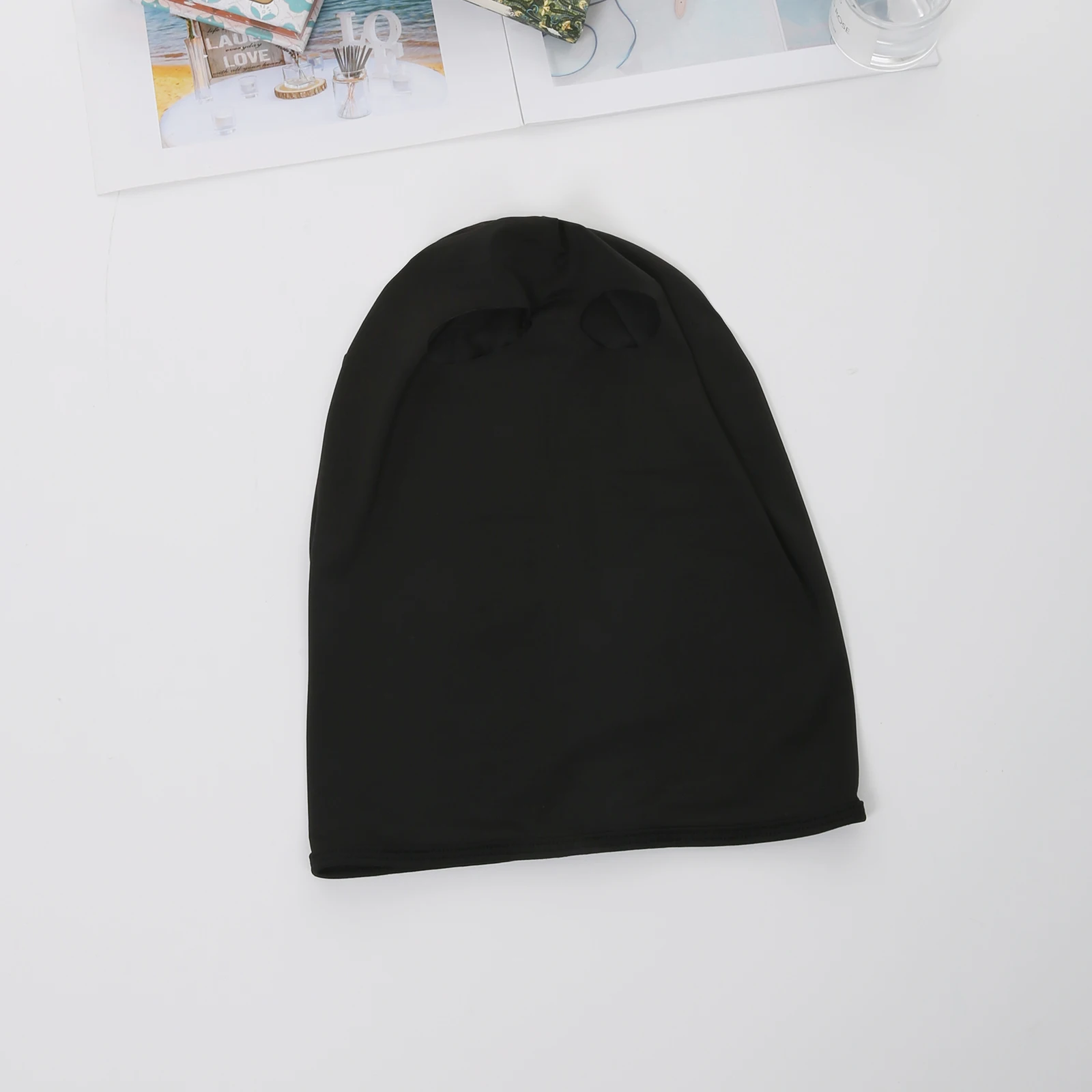 Balaclava-Mütze, Vollgesichtsmaske für Radfahren, Sport, Jagd, Wandern, CS, Eisseide, Outdoor-Motorradhelm-Innenmütze, Kletterschal – Detail 5