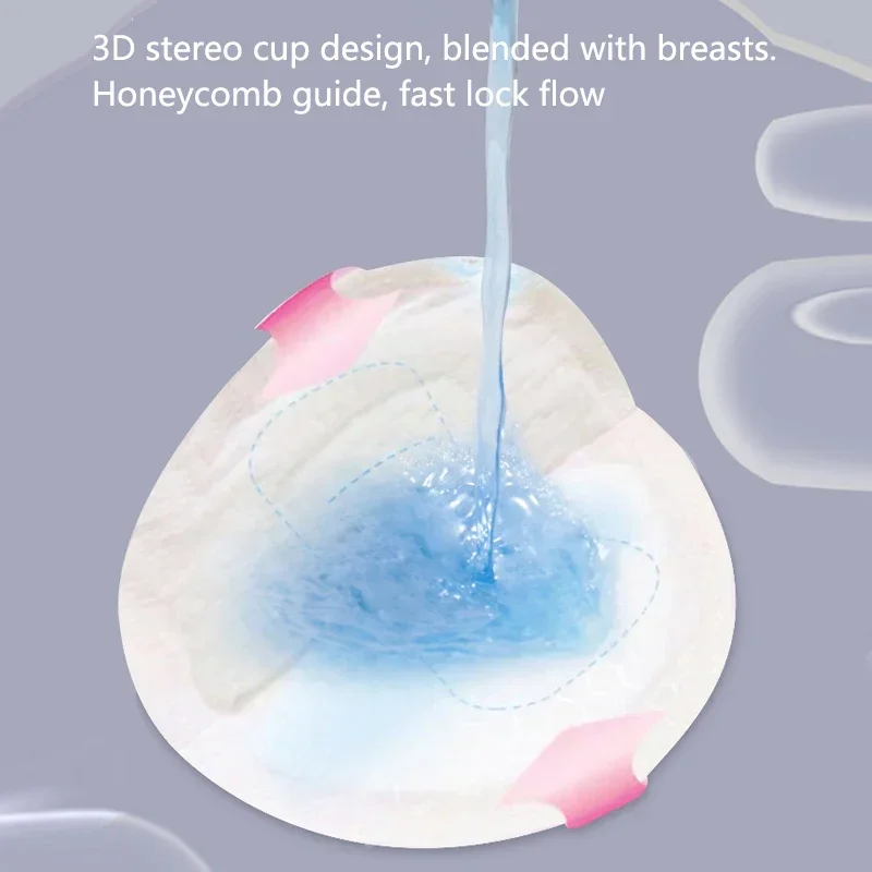 Disposable Nursing Pads for Breastfeeding Super Soft Breastfeeding Milk Pads Ultra Comfortable & Individually Wrapped 2