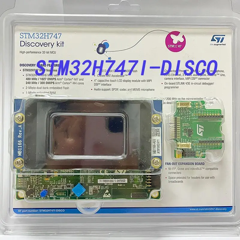 

AvadaTech, 1 шт. x фотоэлемент, набор для обнаружения оружия с макетной платой STM32H747XI MCU