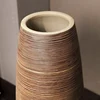 Nordic Design Floor Vase Hydroponic Flower Pot Arrangement Flower Large Vase Creative Living Room Home Decoration Floreros FYVS 3