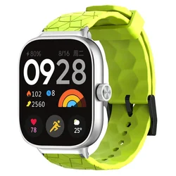 Silicone Sports Watchband Smartwatch Accessory Bracelet Correa Belt - Redmi Watch 6 (Lime - S)