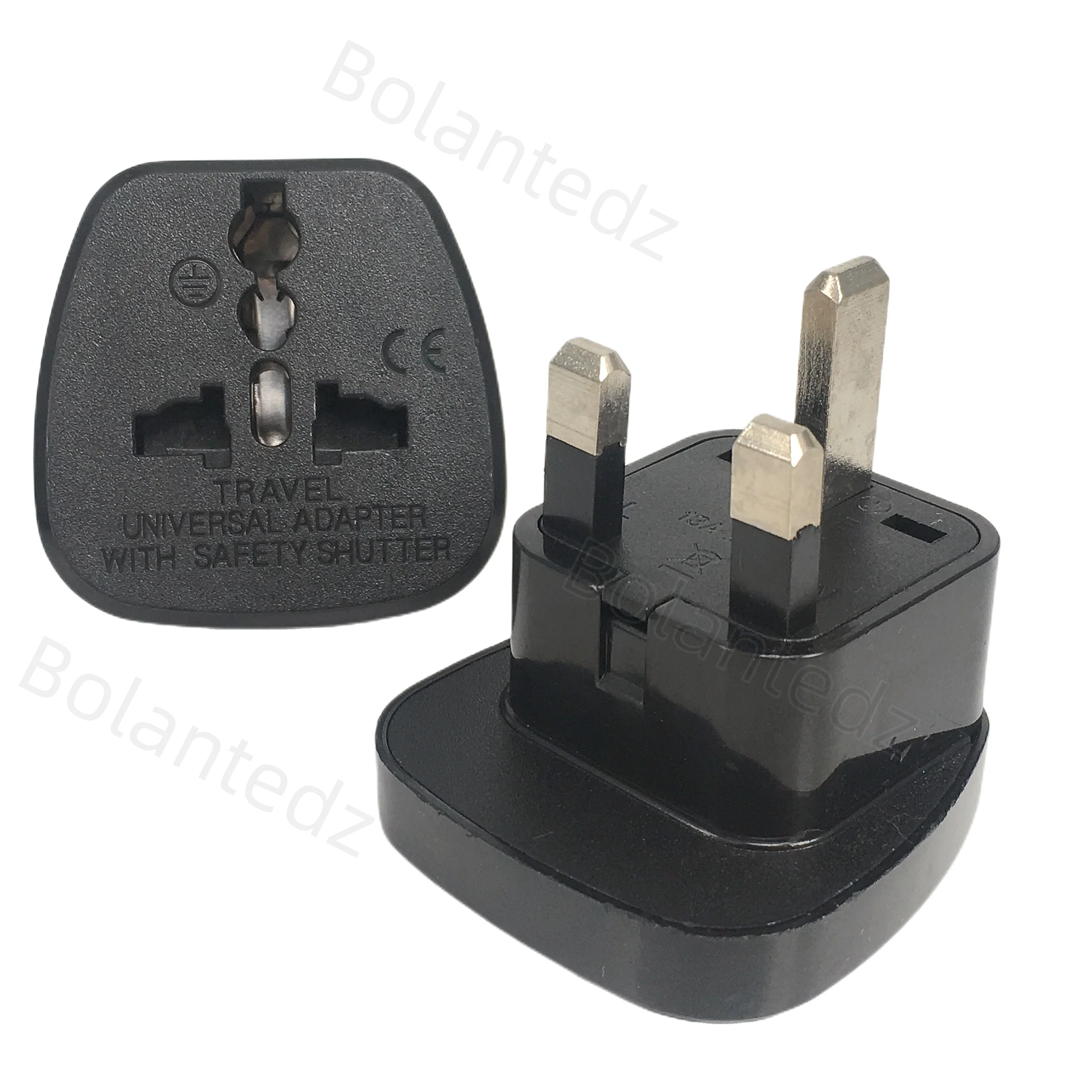 Plug Adapter Universal CN AU EU US to UK Travel Plug Saudi Arabia Singapore Hong Kong Electrical AC Power Convert Plug Type G 13a