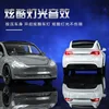 1:24 Tesla Model Y High Simulation Diecast Metal Alloy Model car Sound Light Pull Back Collection Kids Toy Gifts 2