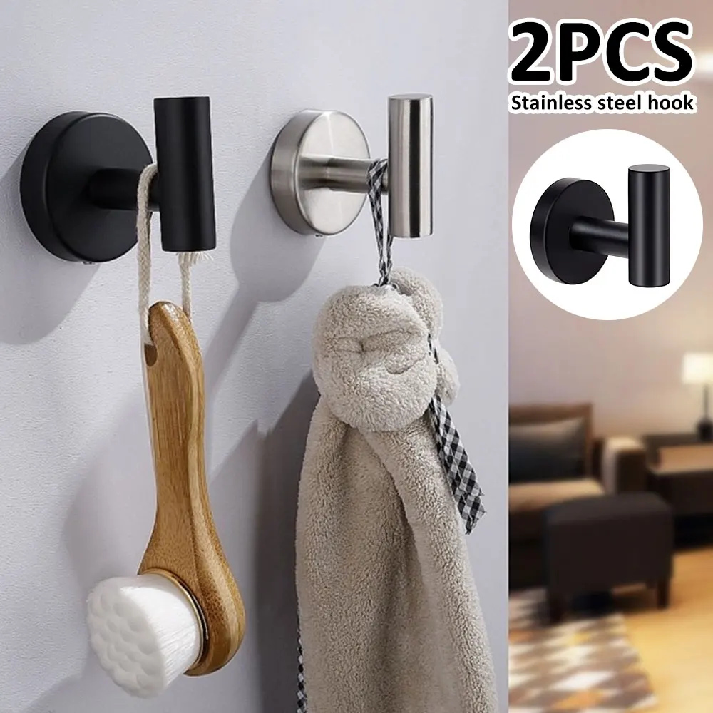 Stainless Steel Wall Mounted Towel Hook Coat Hanger