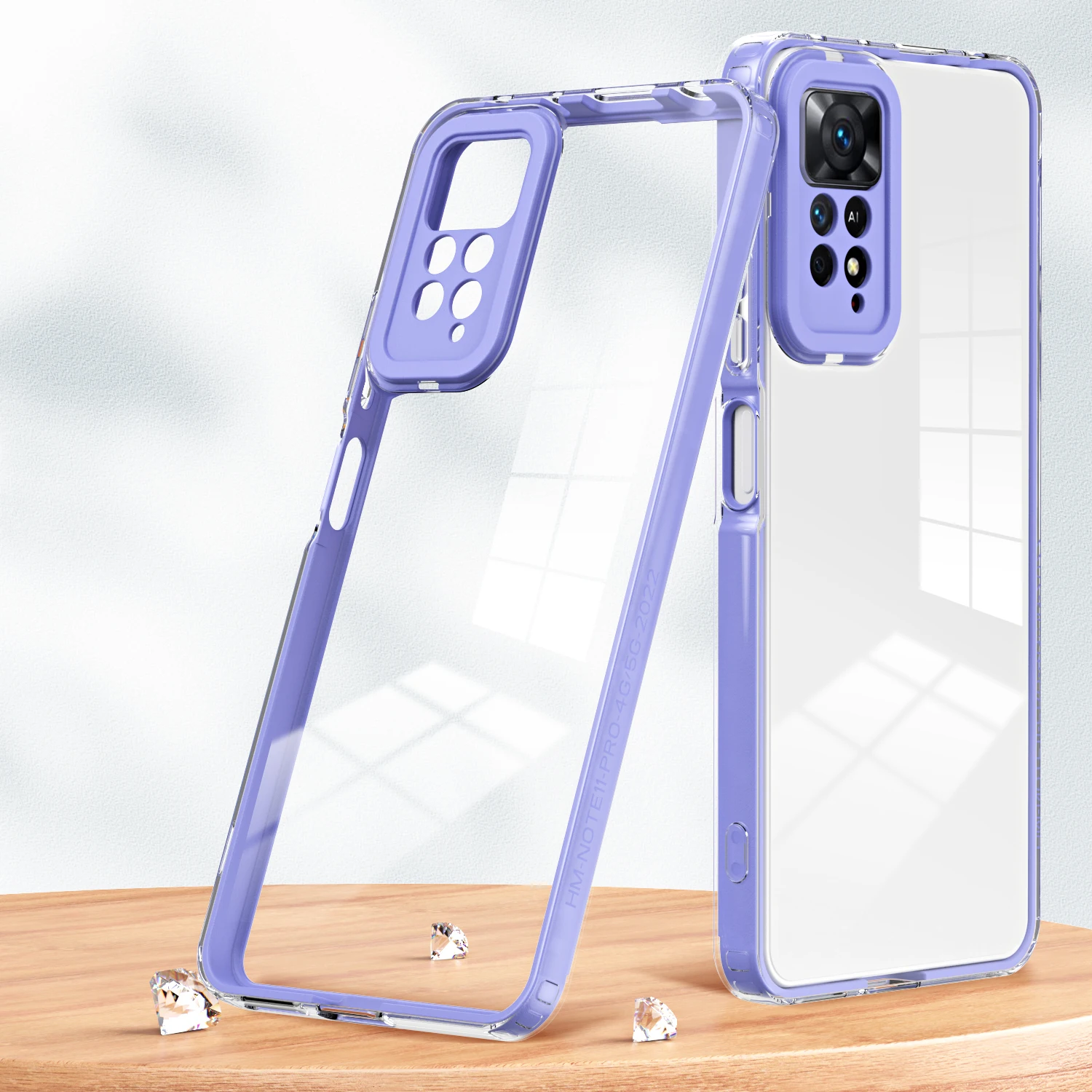 Carcasa Silicona Antigolpes Para Xiaomi Redmi Note 9s Pro Color Transparente Liso