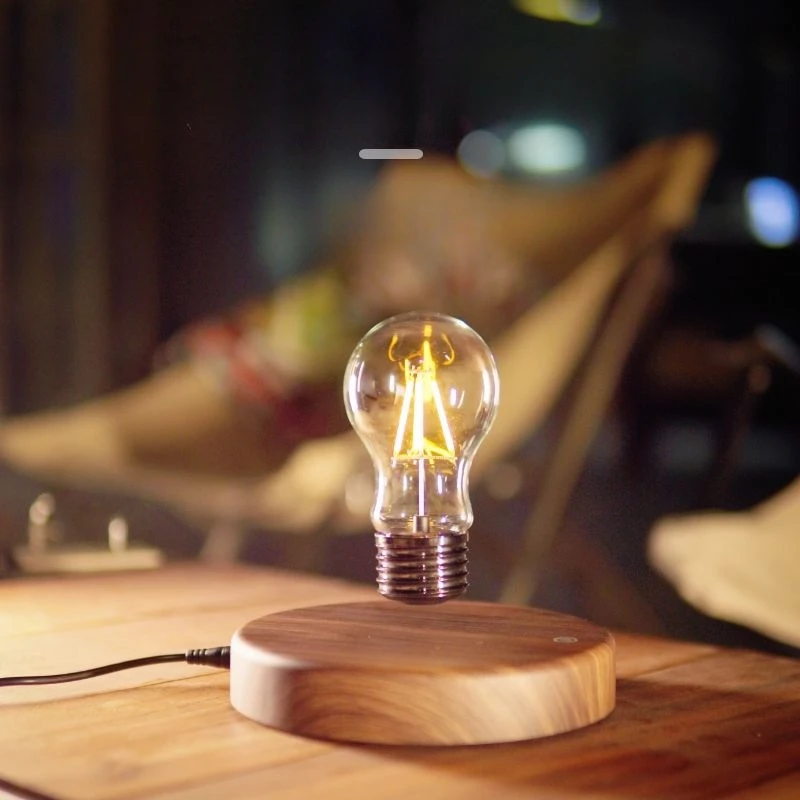 

Magnetic Levitation Light Bulb Bedroom Bedside Decorative Ambiance Table Lamps