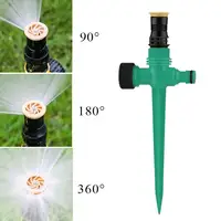 Garden Sprinkler 360° Rotation Irrigation Watering System Automatic Agriculture Lawn Farm Greenhouse Plant Watering Sprinkler 3