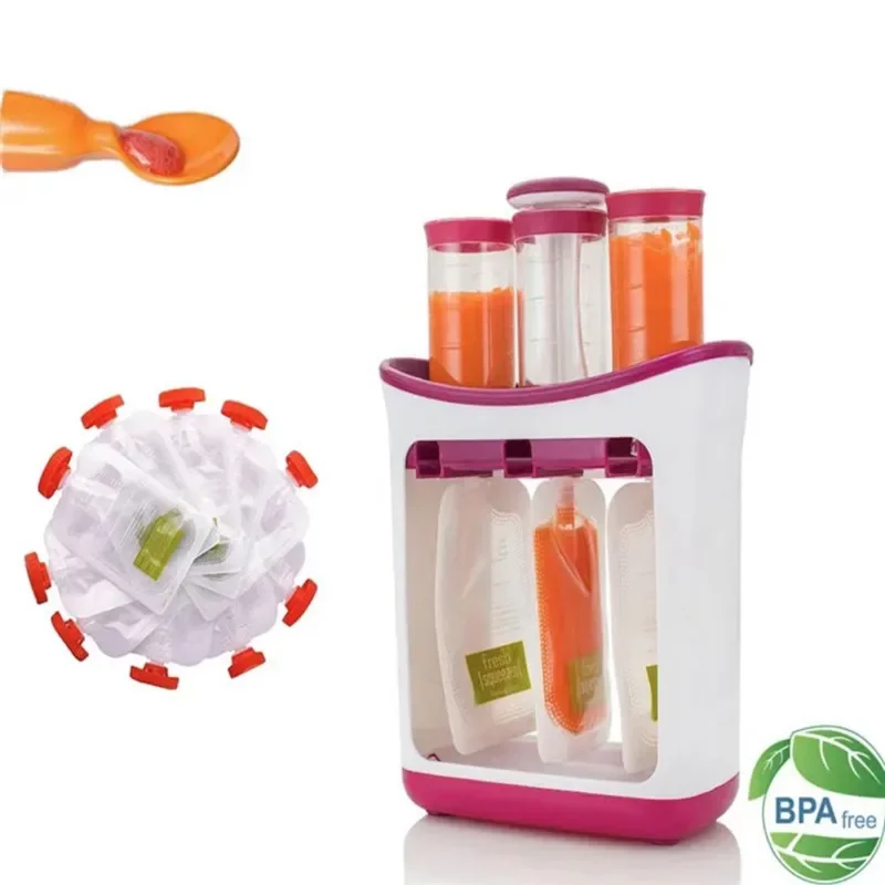 Pouch Maker Fresh Squeezed Baby Food Bags Puree Squeezer