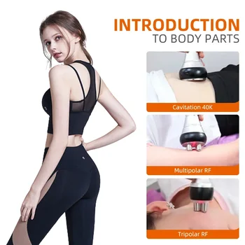 Miss Queeny 3-in-1 Vacuum 40K Slimming Cavitation Machine Skin Tightening And Anti Wrinkle Beauty Equipment（Fast Shipping） 4