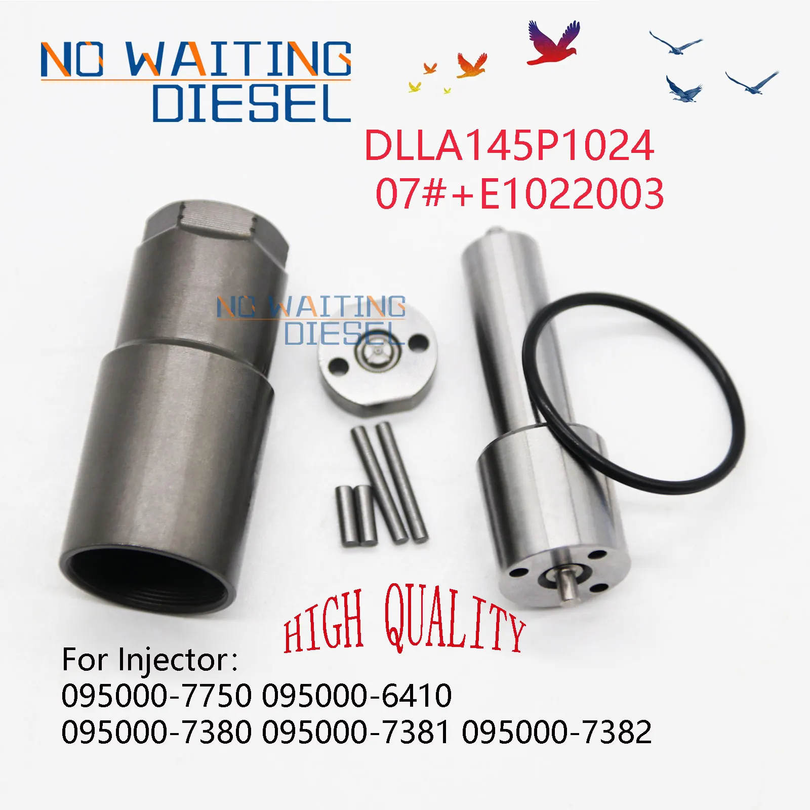 

DLLA145P1024 крышка клапана 07 # E1022003 комплект для ремонта инжектора 095000-7761 095000-7760 DCRI107760 095000-5931
