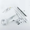 White Piano Thermostatic Shower System for Ambient Lighting Led Disgital Bathroom Shower Set Hot Cold Piano Bathroom Faucets 6