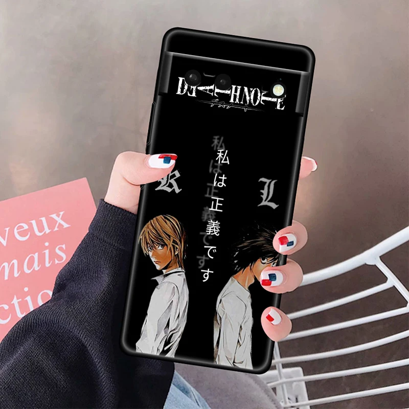 アニメデスノートl · lawliet電話ケースgoogleのピクセル7 6プロ