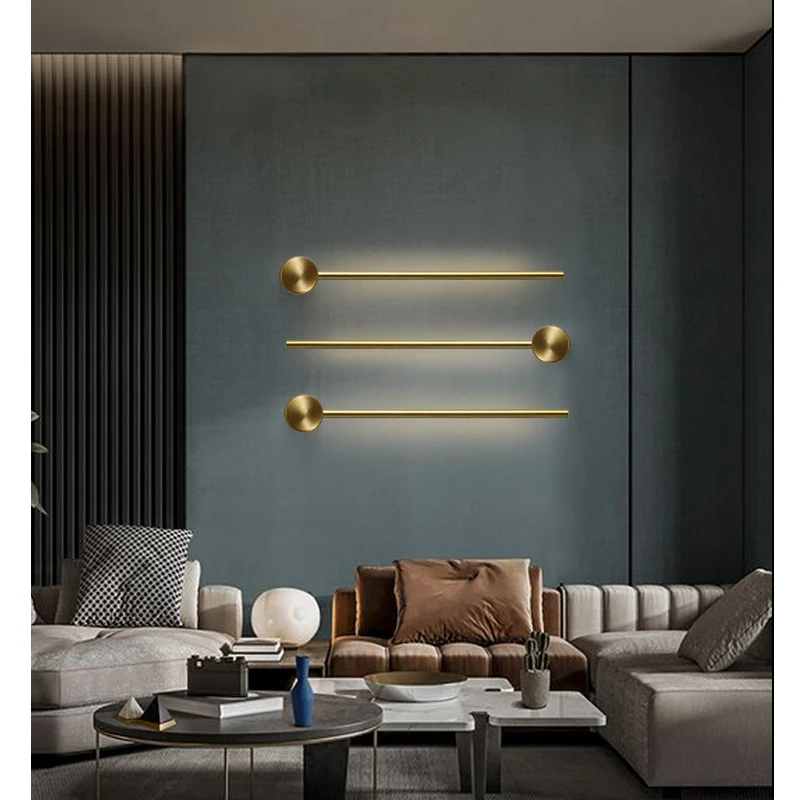 Led Wall Lamp Wall Lamp LED Contemporary Long Strip Wall Lamp for Indoor Living Room Bedroom Dining Room Bathroom