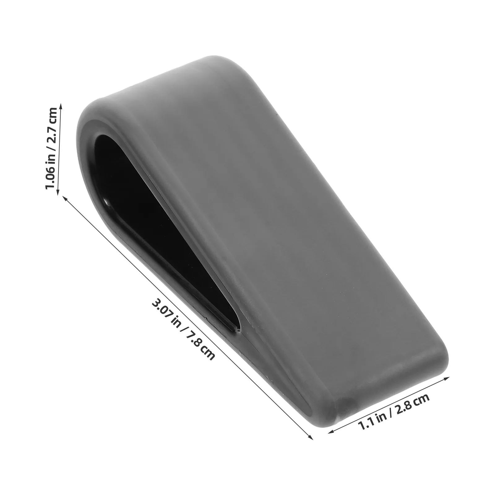 2Pcs 노트북 스탠드 노트북 책상 라이저용 높이 조절 가능한 틸팅 웨지 실리콘 킥스탠드 경량 통풍형 홀더 사무실 홈