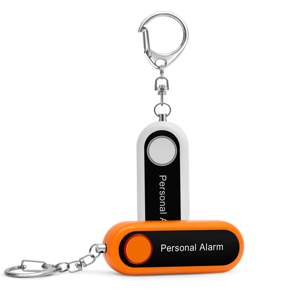 

Outdoor SOS Self Defense LED Flashlight Alarm Girl Child Elderly Emergency Security Protection Handbag Decor Trip Hiking 130db